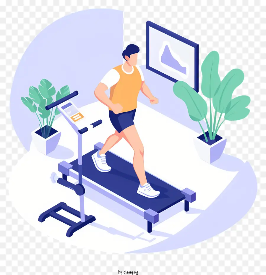 Entrenamiento Del Hombre，Gimnasio En Casa PNG