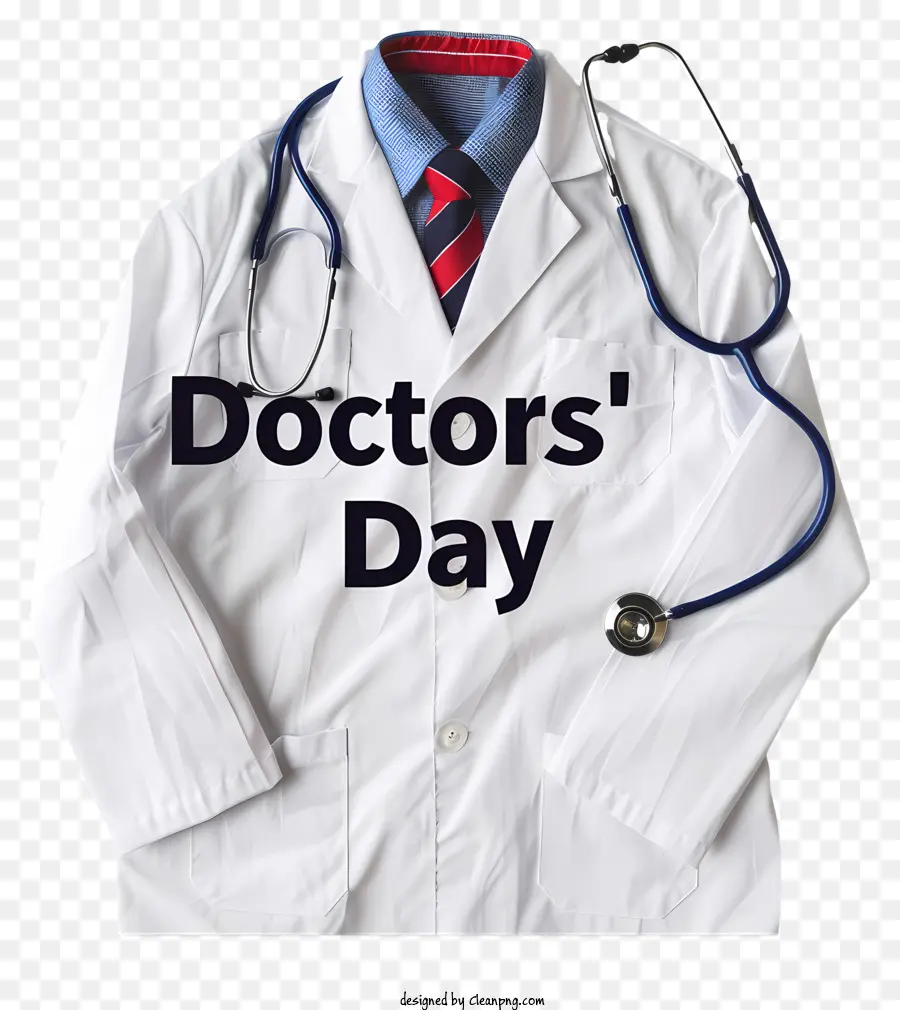 Dia Del Medico，Bata De Médico Y Estetoscopio PNG