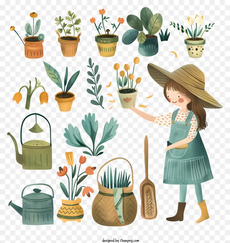 Día De Jardinería，Jardinería PNG