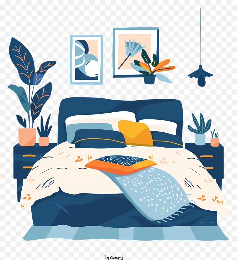 Dormitorio，Cama PNG