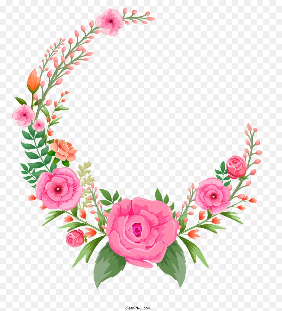 Marco，Floral Corona PNG