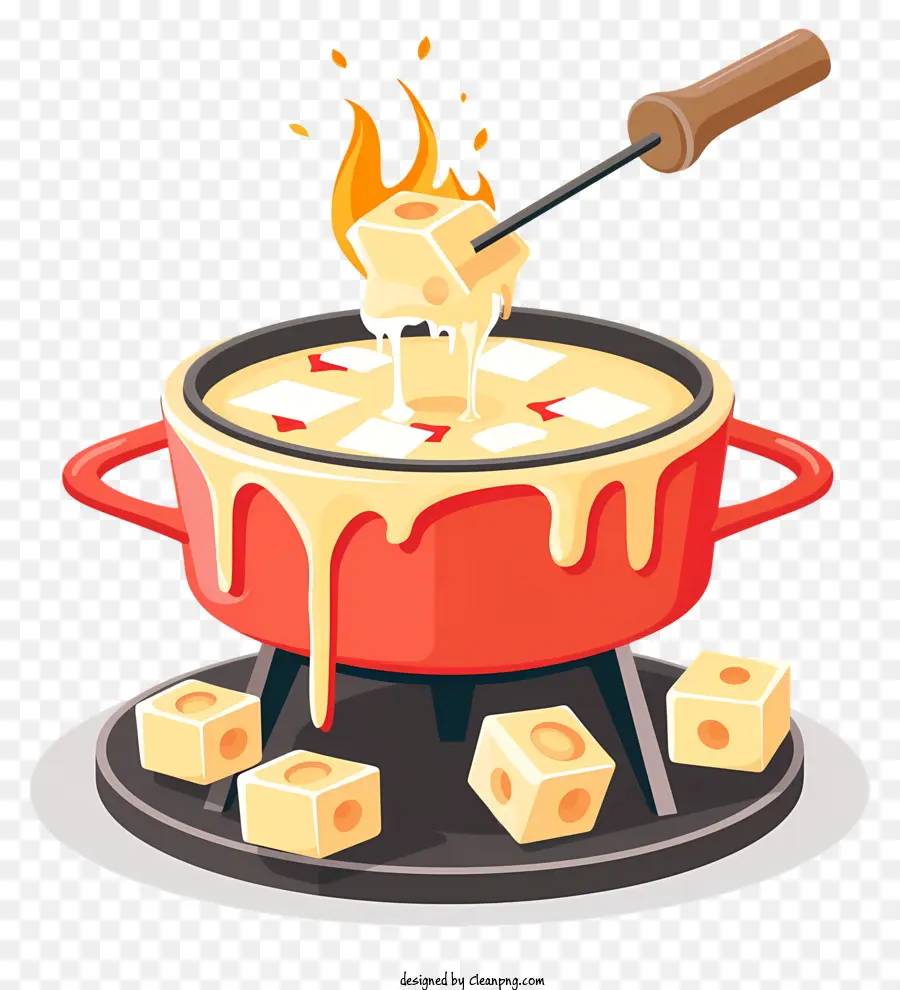 Día De Fondue De Queso，Estofado PNG