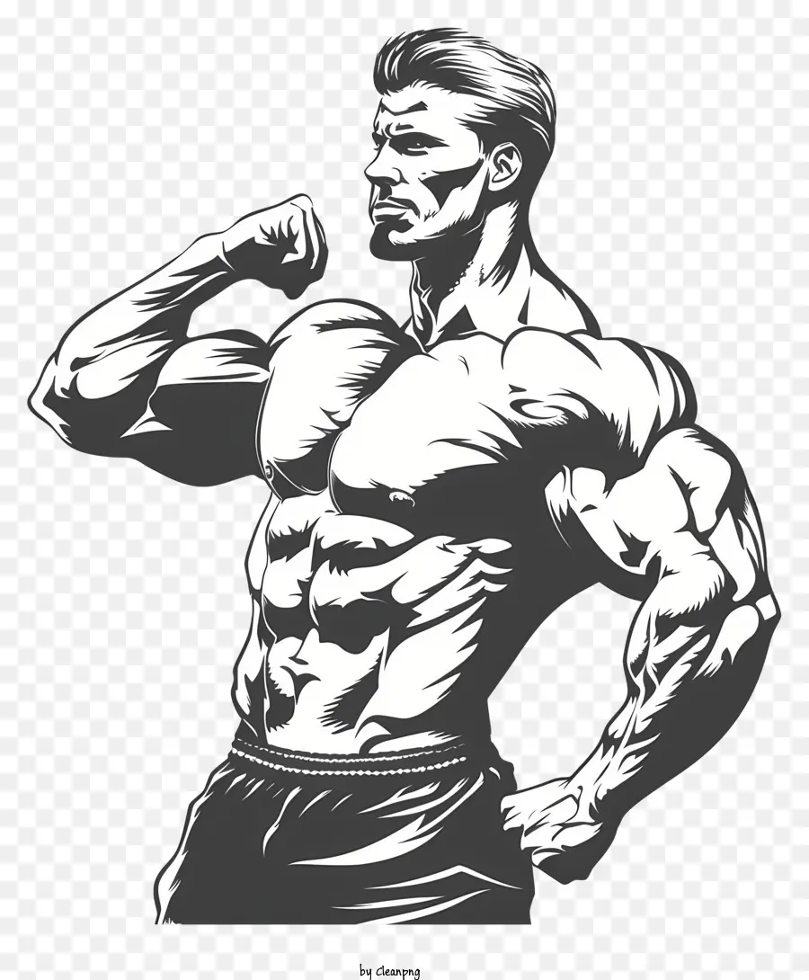 Hombre Fuerte，Fitness PNG