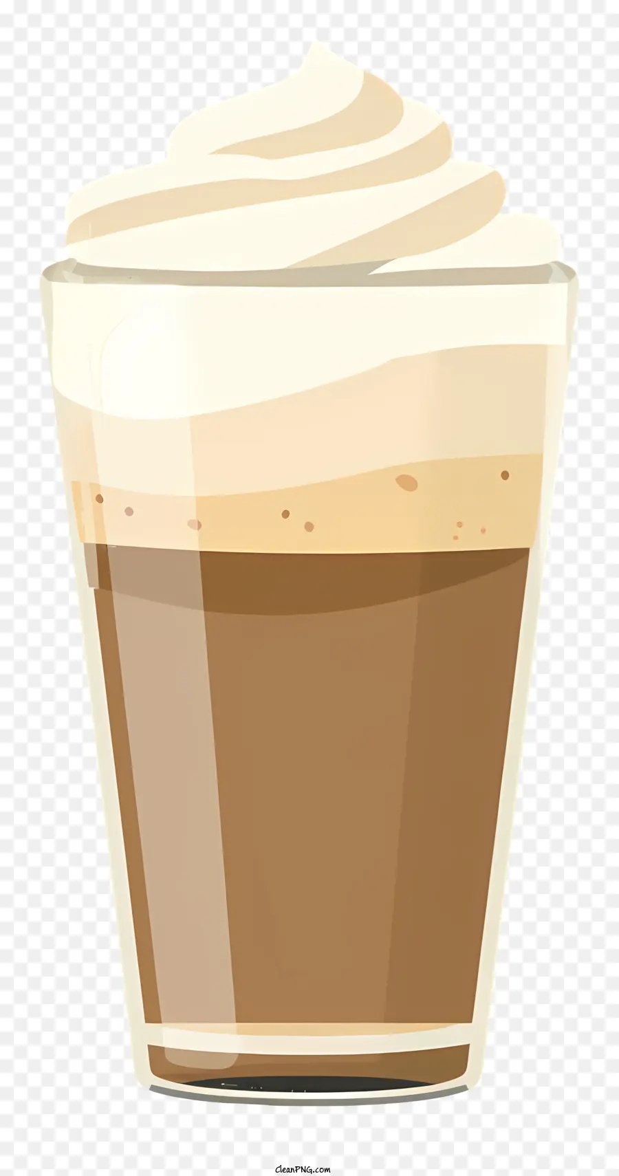 Bebida De Café Con Leche Plana，Café Con Leche PNG