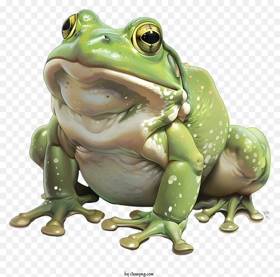 Cartoon Frog，Rana PNG