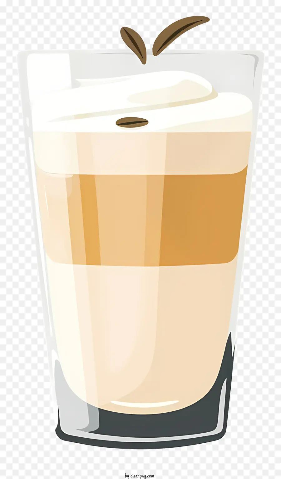 Bebida De Café Blanco Plano，Espresso PNG