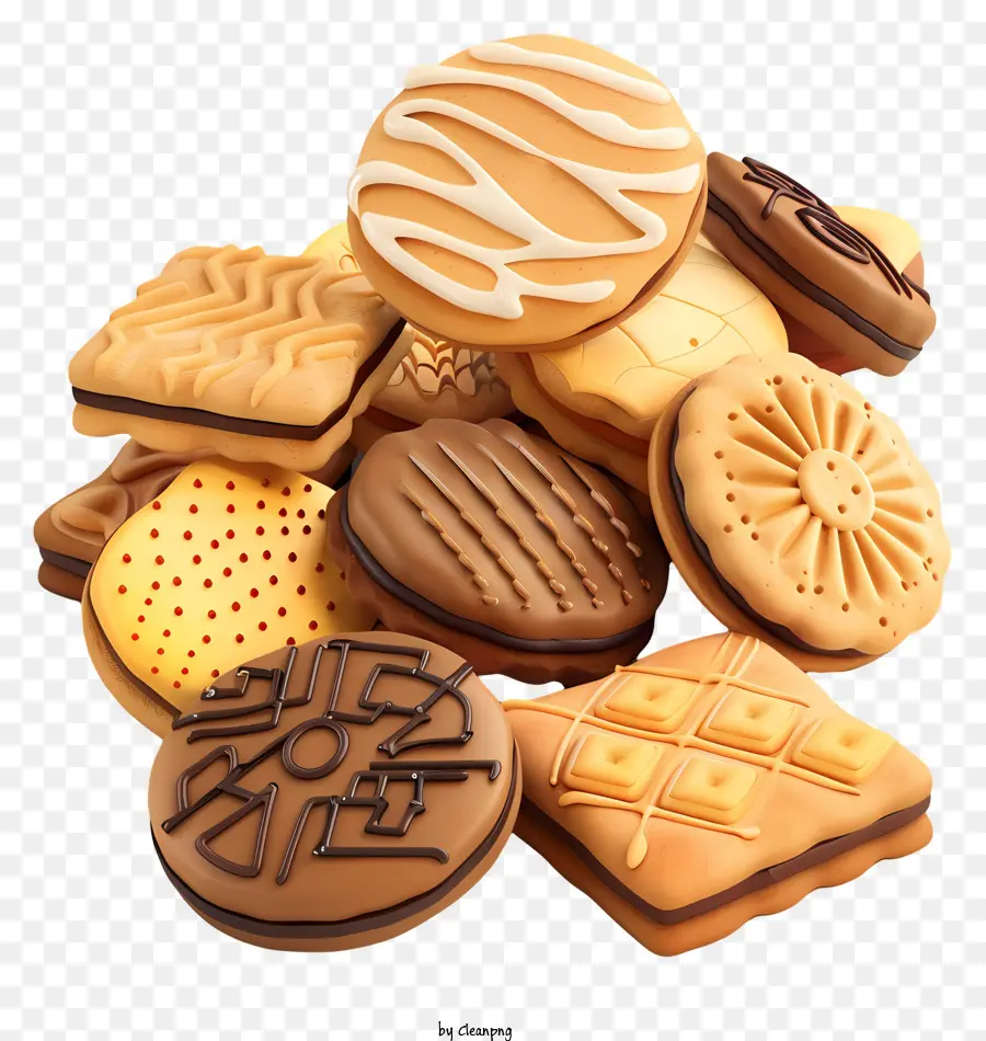 Las Cookies，Viruta Del Chocolate PNG