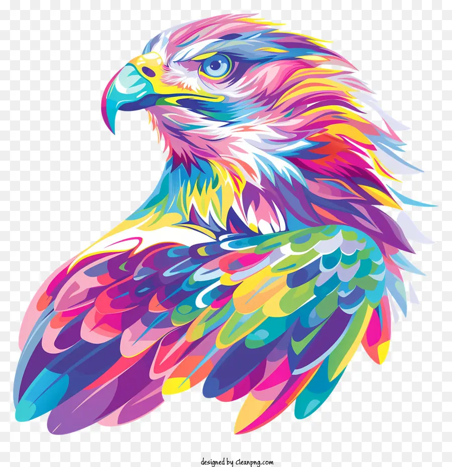 águila，Pájaro De Colores PNG