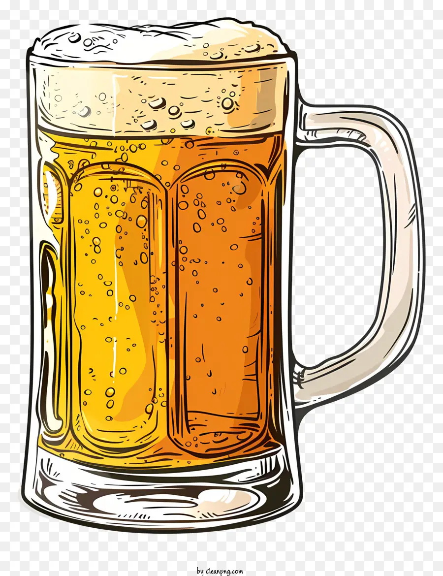 Dia De La Cerveza，Jarra De Cerveza PNG