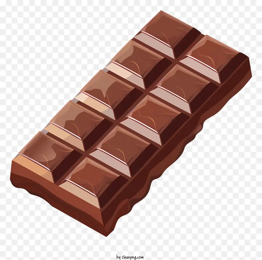 Barra De Chocolate，Chocolate Con Leche PNG