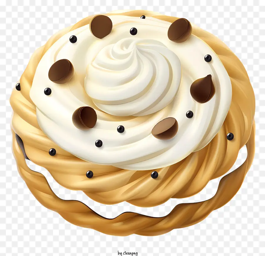 Galleta Con Crema，De Postre PNG