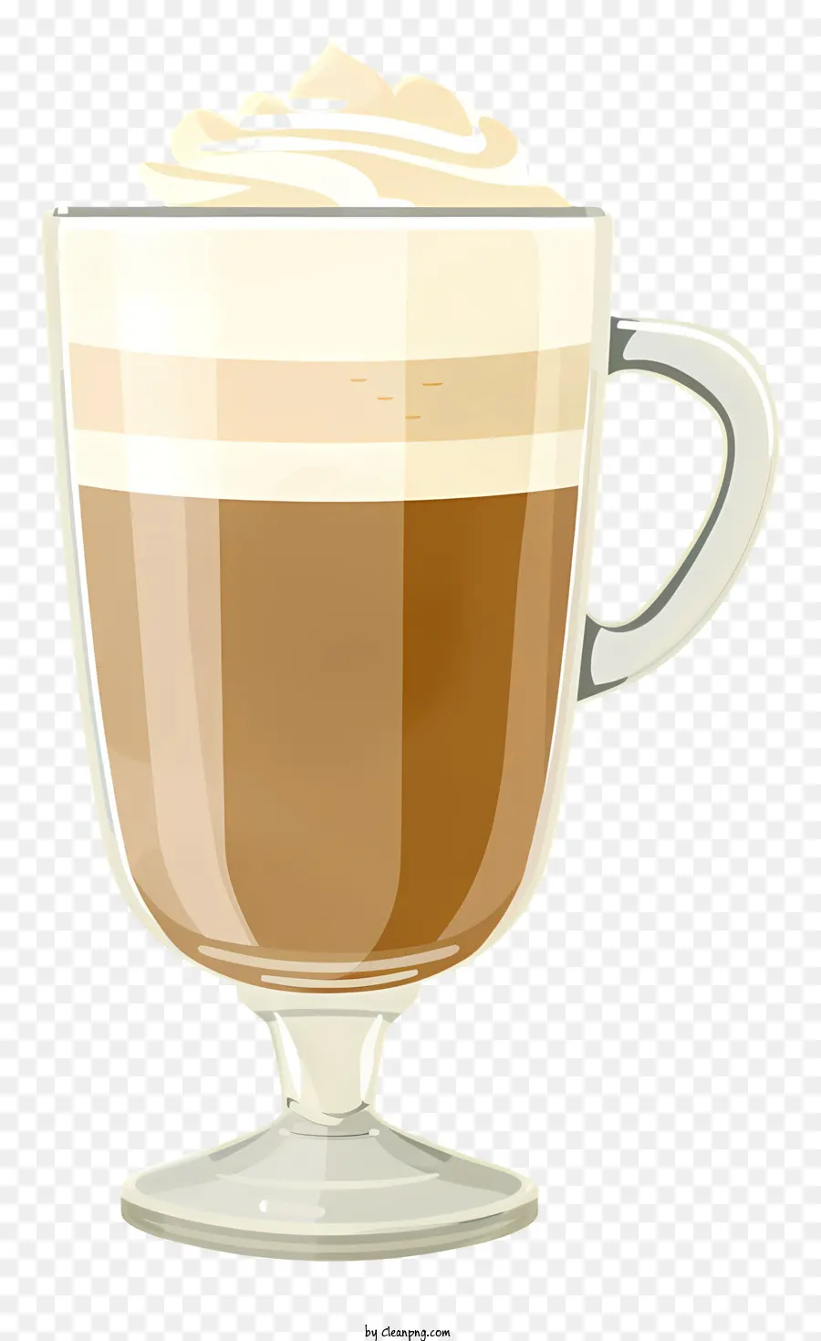 Bebida De Café Blanco Plano，Chocolate Caliente PNG