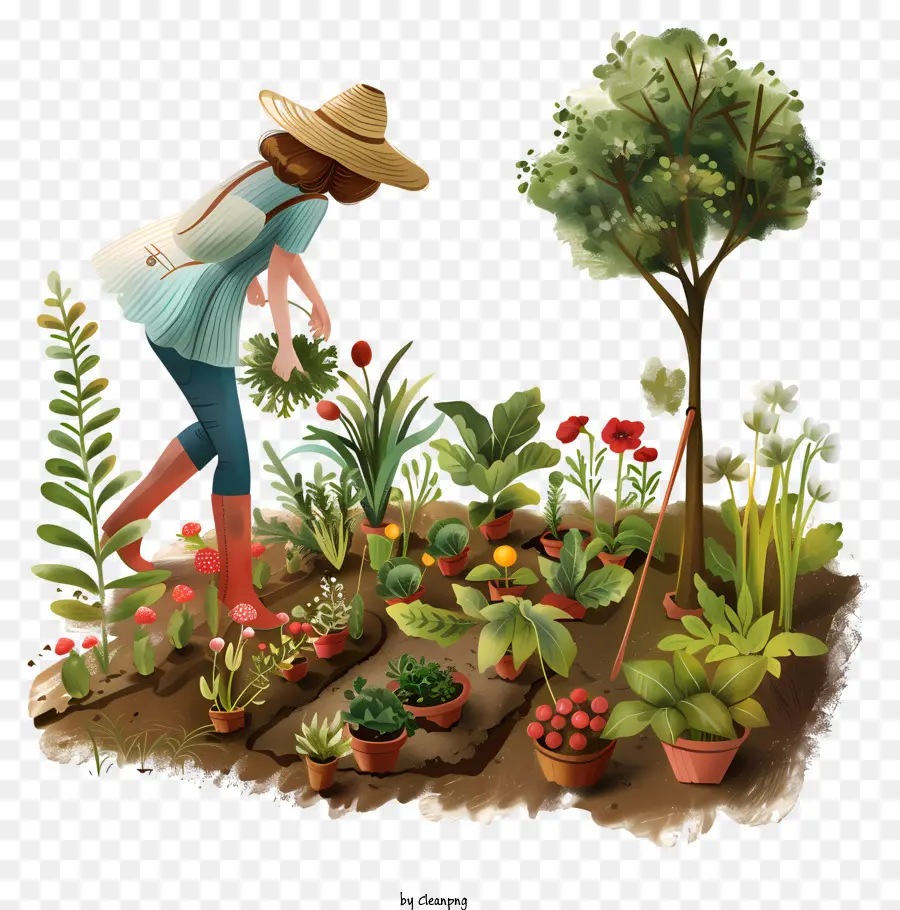 Día De Jardinería，Jardinería PNG