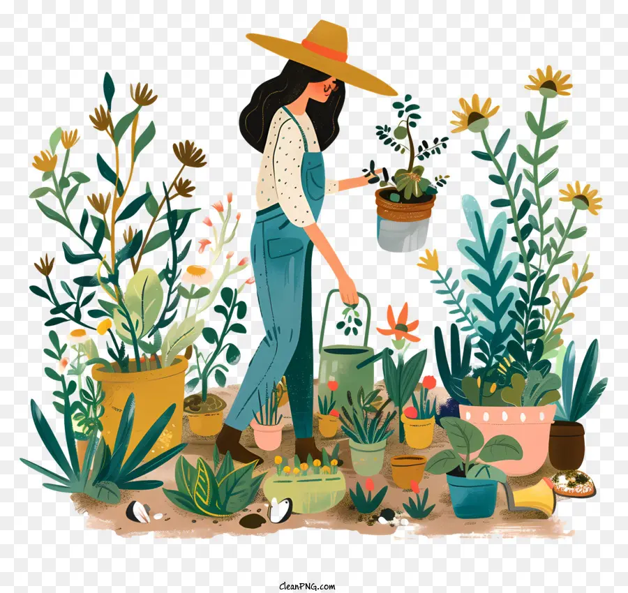 Día De Jardinería，Jardinería PNG