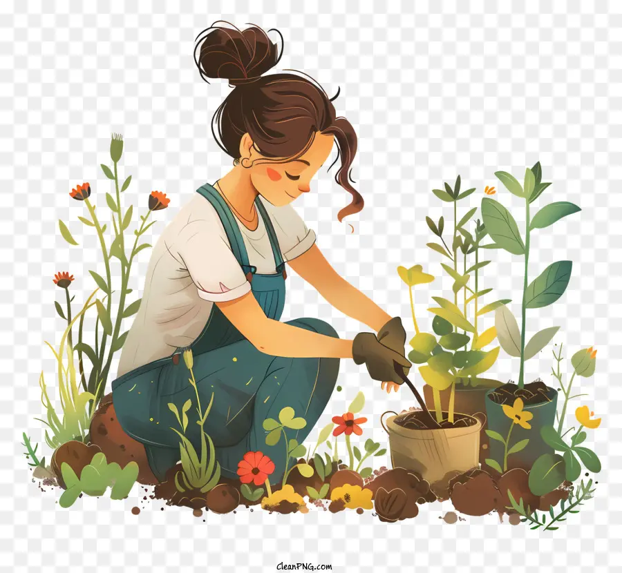 Día De Jardinería，Jardinería PNG