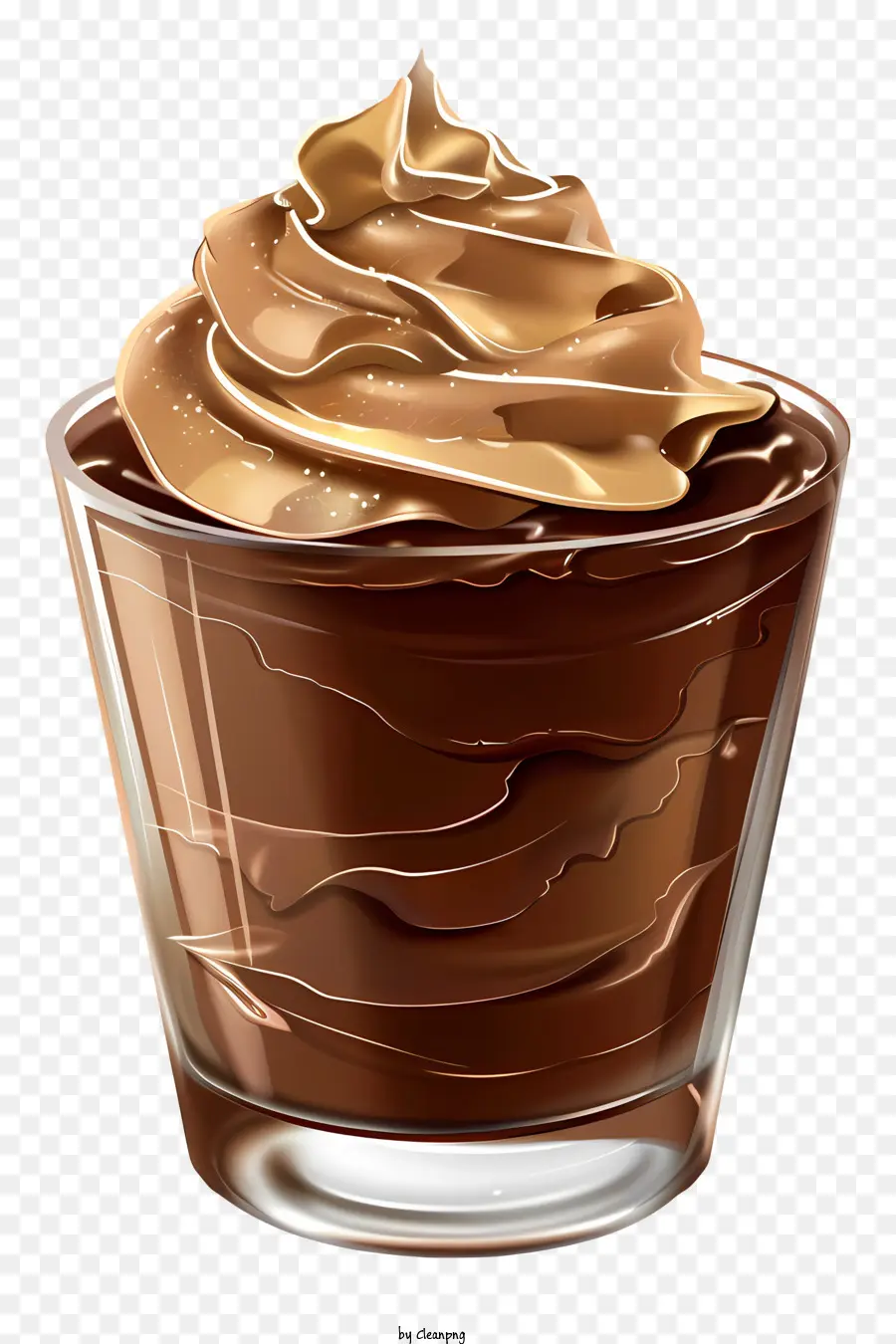 Día De La Mousse De Chocolate，Mousse De Chocolate PNG