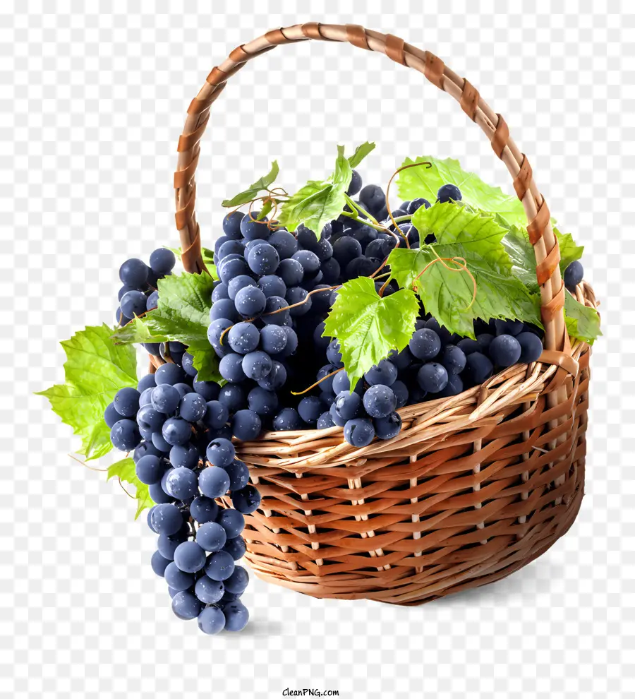 Cesta，Las Uvas PNG