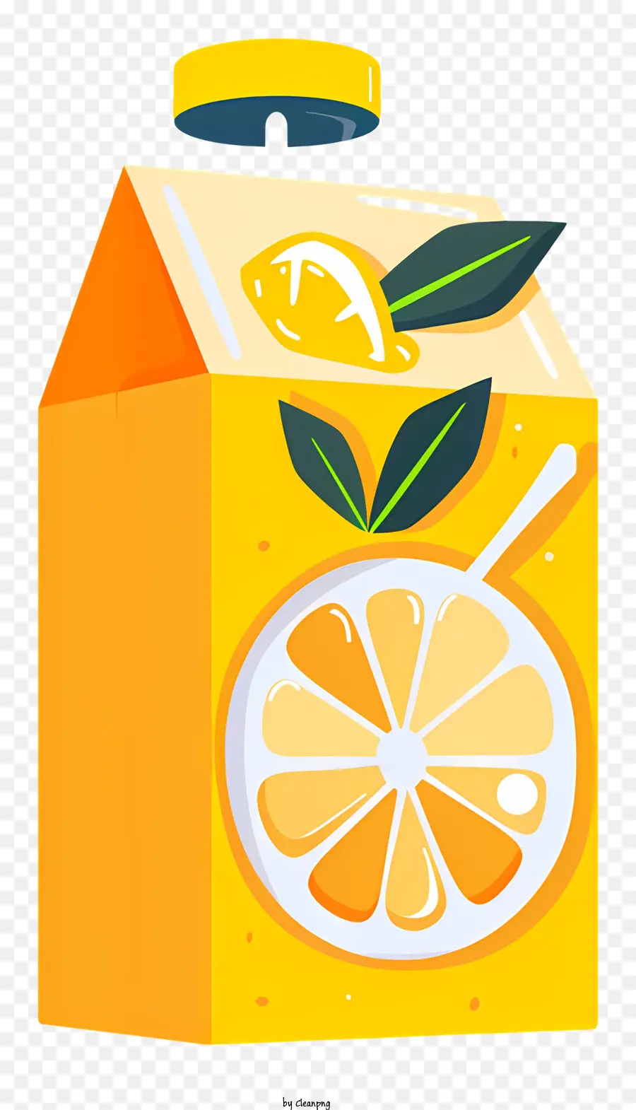 Cartón De Jugo，Jugo De Naranja PNG