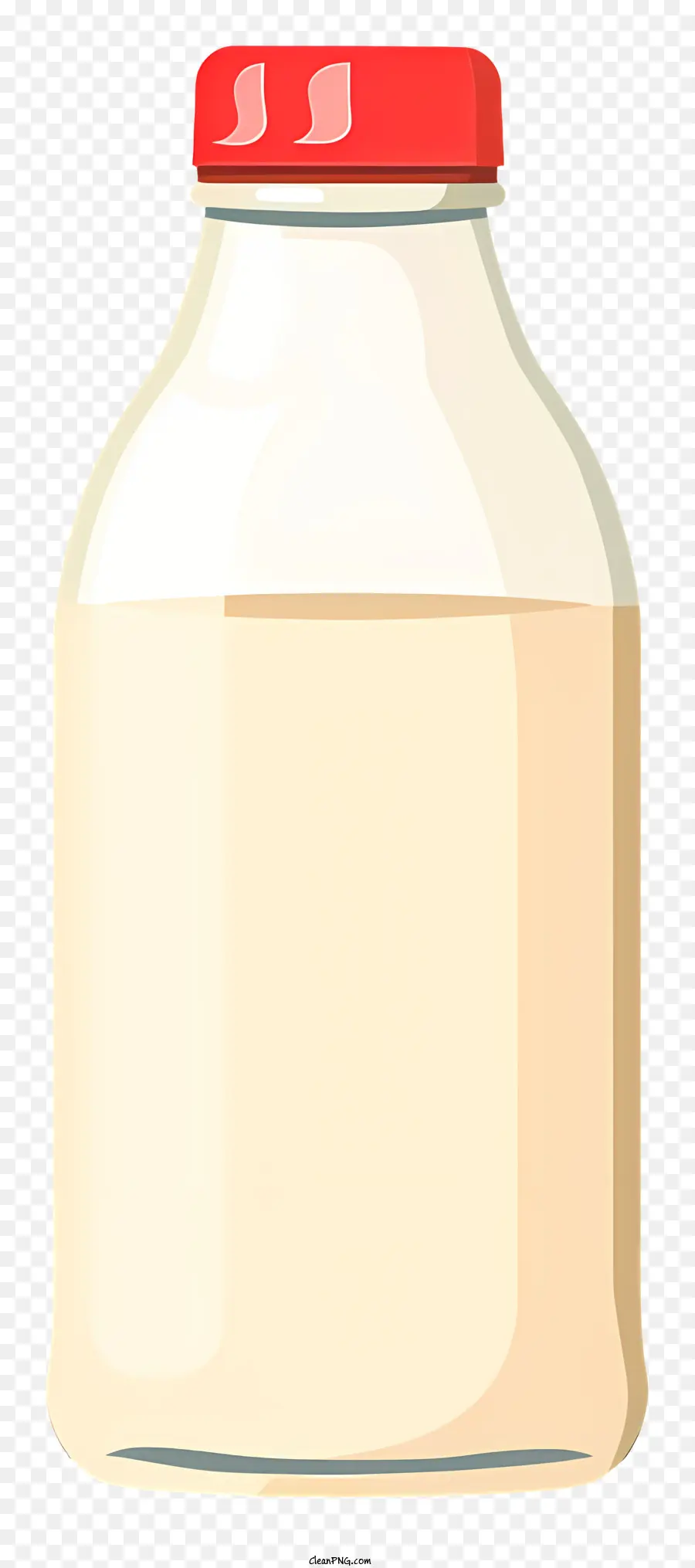 Botella De Leche，Frasco De Vidrio PNG