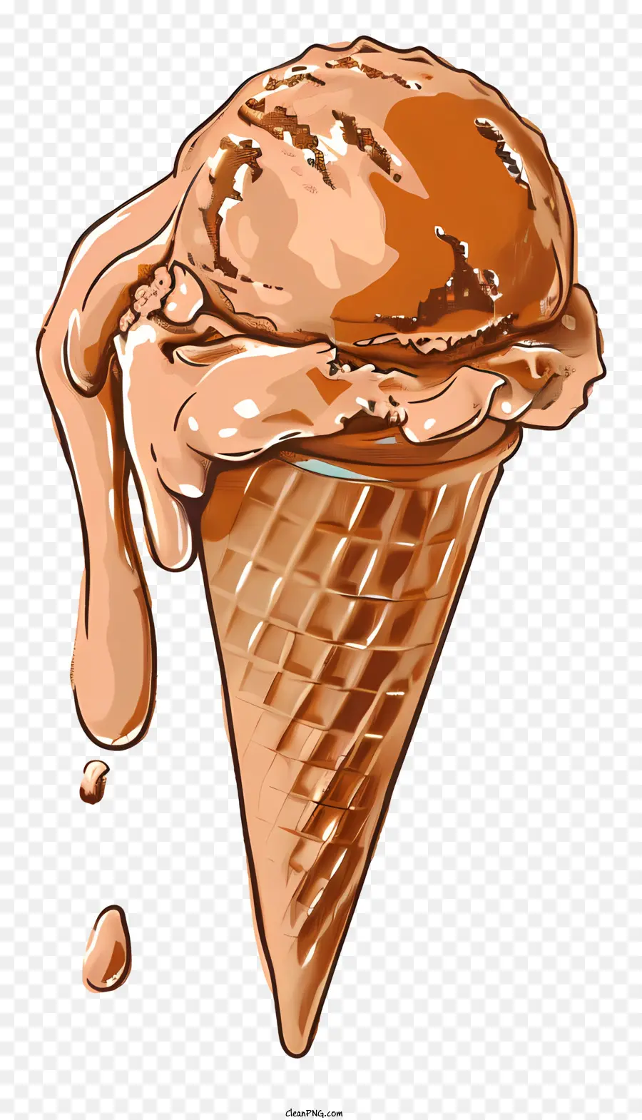 El Helado De Chocolate，Chocolate PNG