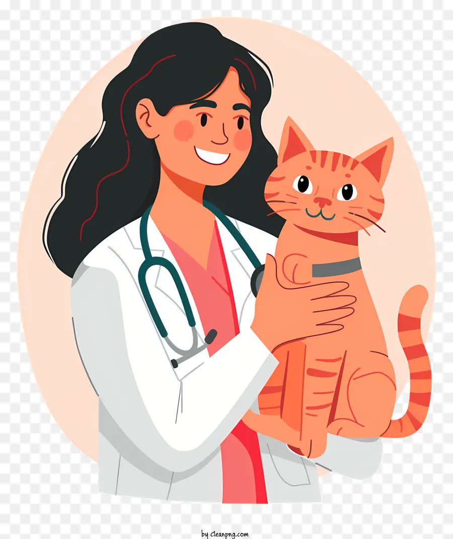 Veterinario，Mujer PNG