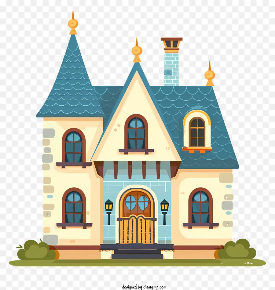 Casa De Fantasía，Linda Casa PNG