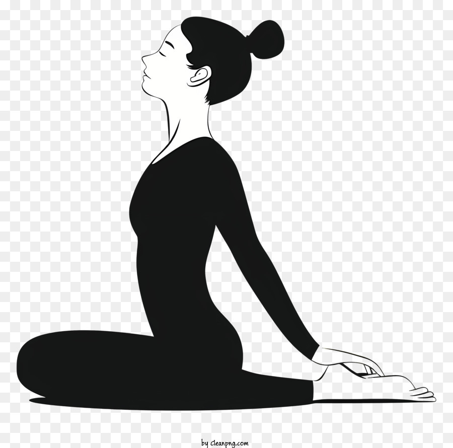 Mujer, joven, de traje, peluca, plata, yoga, meditación, Lotussitz