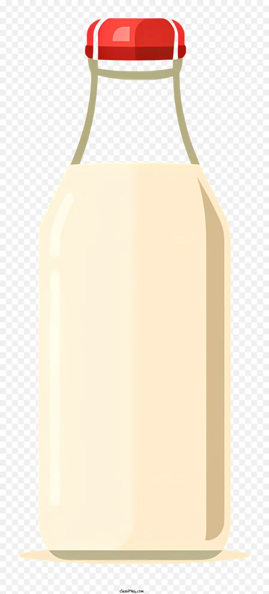 Botella De Leche，Botella De Vidrio Transparente PNG