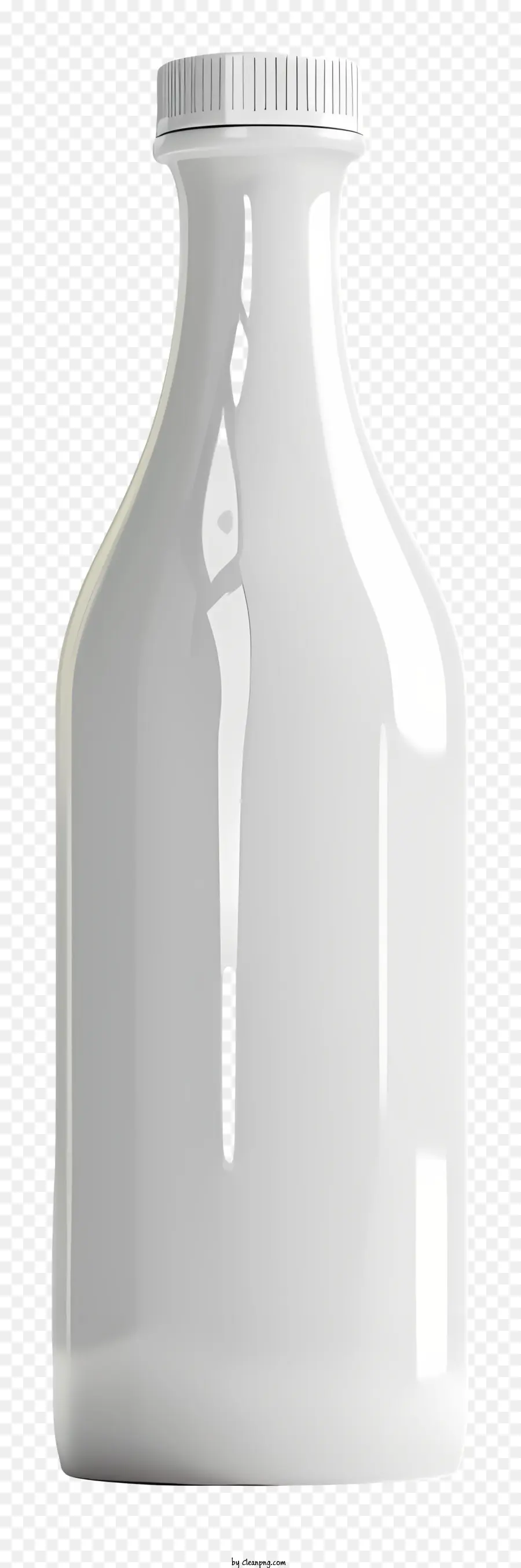 Botella De Leche 3d，Jarra De Vidrio Transparente PNG