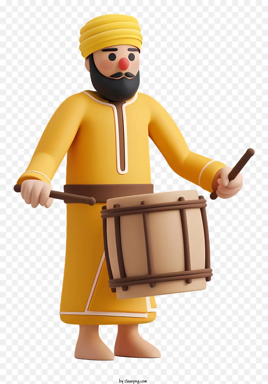 Baterista De Ramadán，La Ropa Tradicional PNG