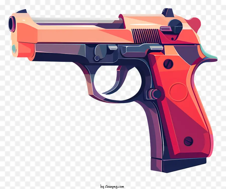 Pistola，Revólver De Plástico PNG