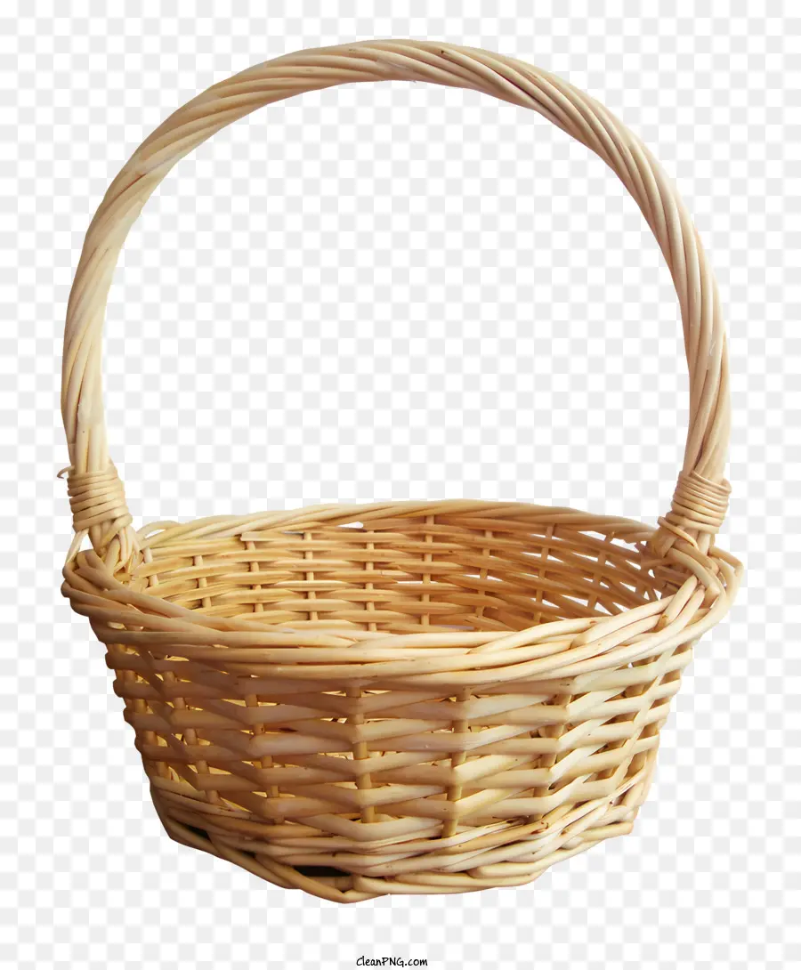 Cesta，Wicker Basket PNG
