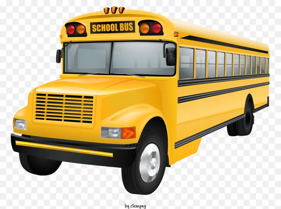 Autobús De La Escuela，Bus Escolar Amarillo PNG