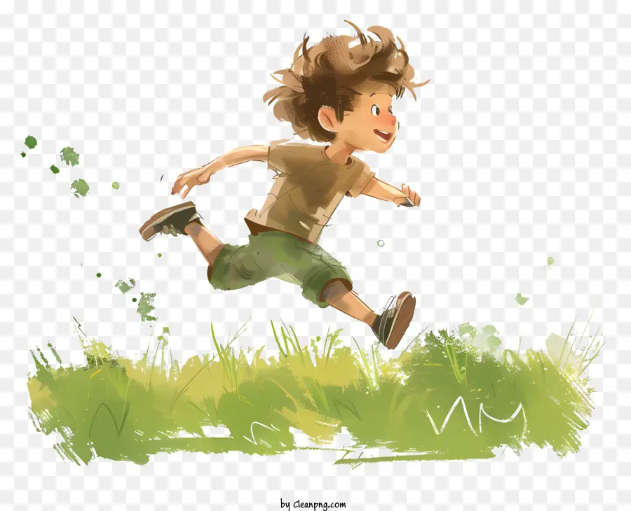 Niño Corriendo，Actividades Al Aire Libre PNG