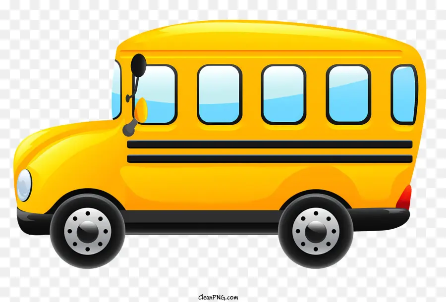 Autobús De La Escuela，Amarillo PNG