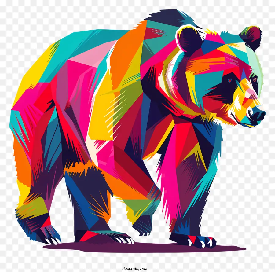 Oso，El Arte Abstracto PNG