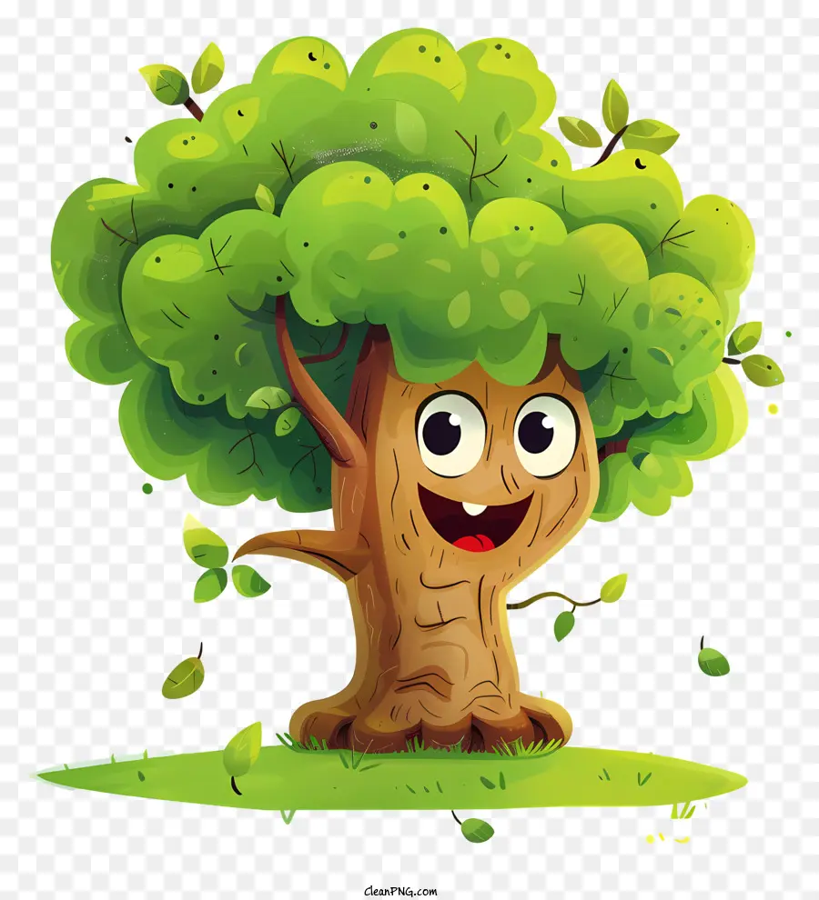 El Día Del árbol，Dibujos Animados De árbol PNG