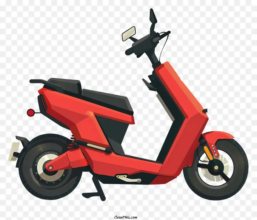Scooter Rojo Eléctrico，Scooter Eléctrico PNG