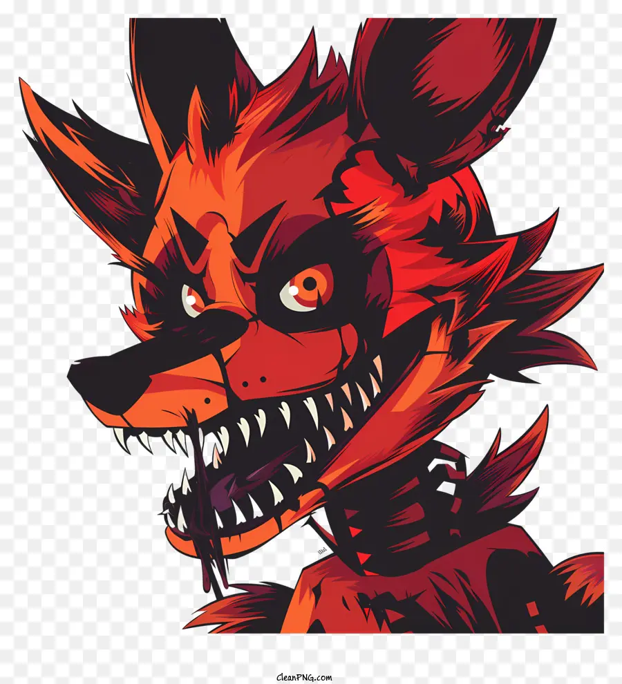 Pesadilla De Foxy，Fnaf PNG