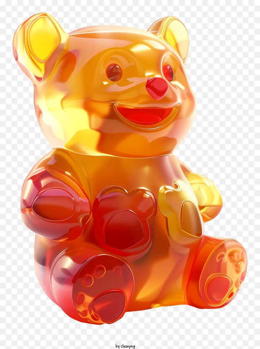 Día Del Oso Gummi，Gummy Bear PNG