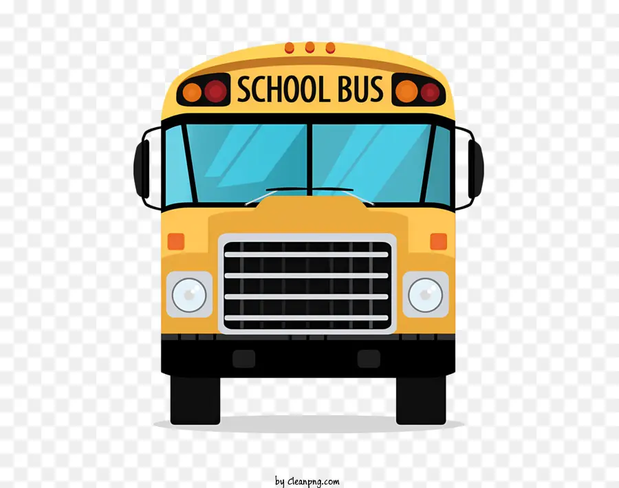 Autobús De La Escuela，Vehículo Amarillo PNG