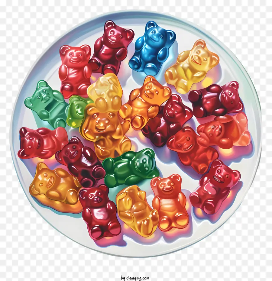 Día Del Oso Gummi，Gummy Bears PNG