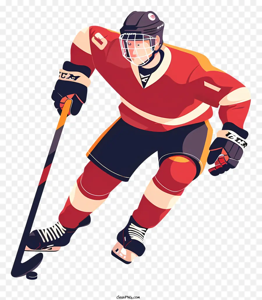 Jugador De Hockey，Hielo PNG