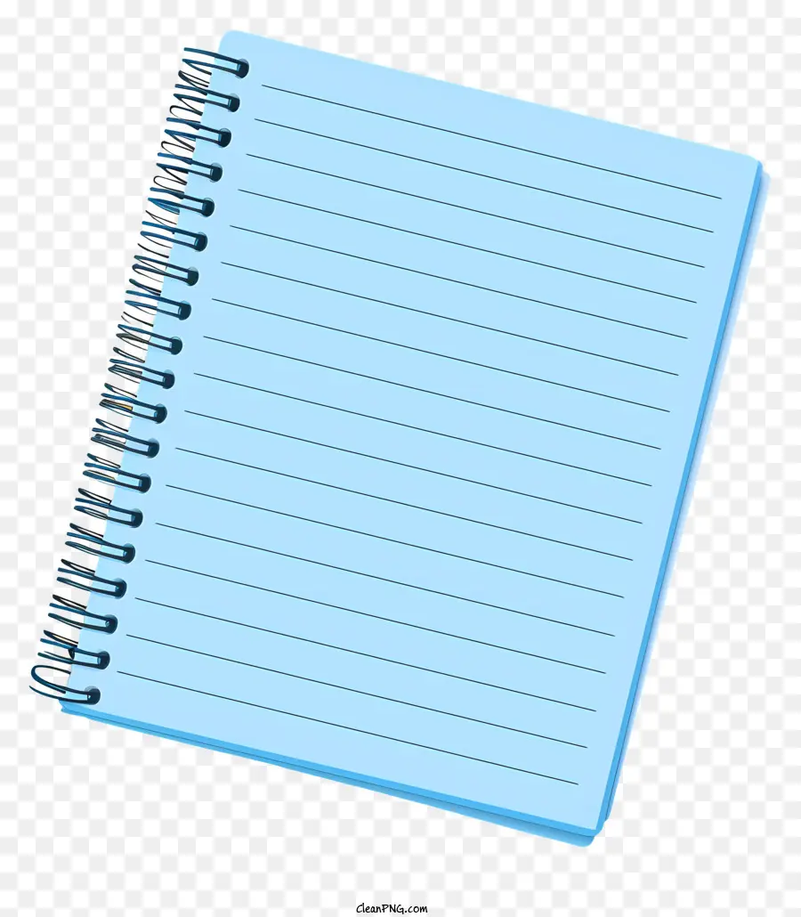 Papel De Cuaderno Azul，Cuaderno Azul PNG