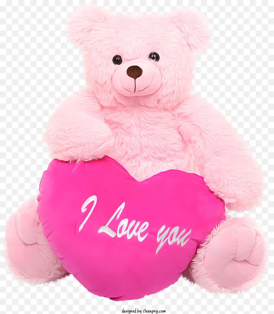 Oso，Rosa Oso De Peluche PNG