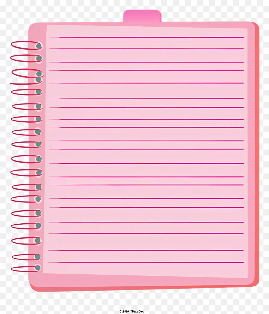 Papel De Cuaderno Rosa，Cuaderno Rosa PNG