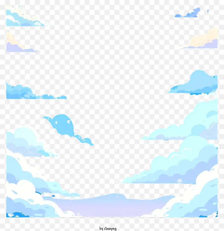 Fondo Del Cielo，Las Nubes PNG