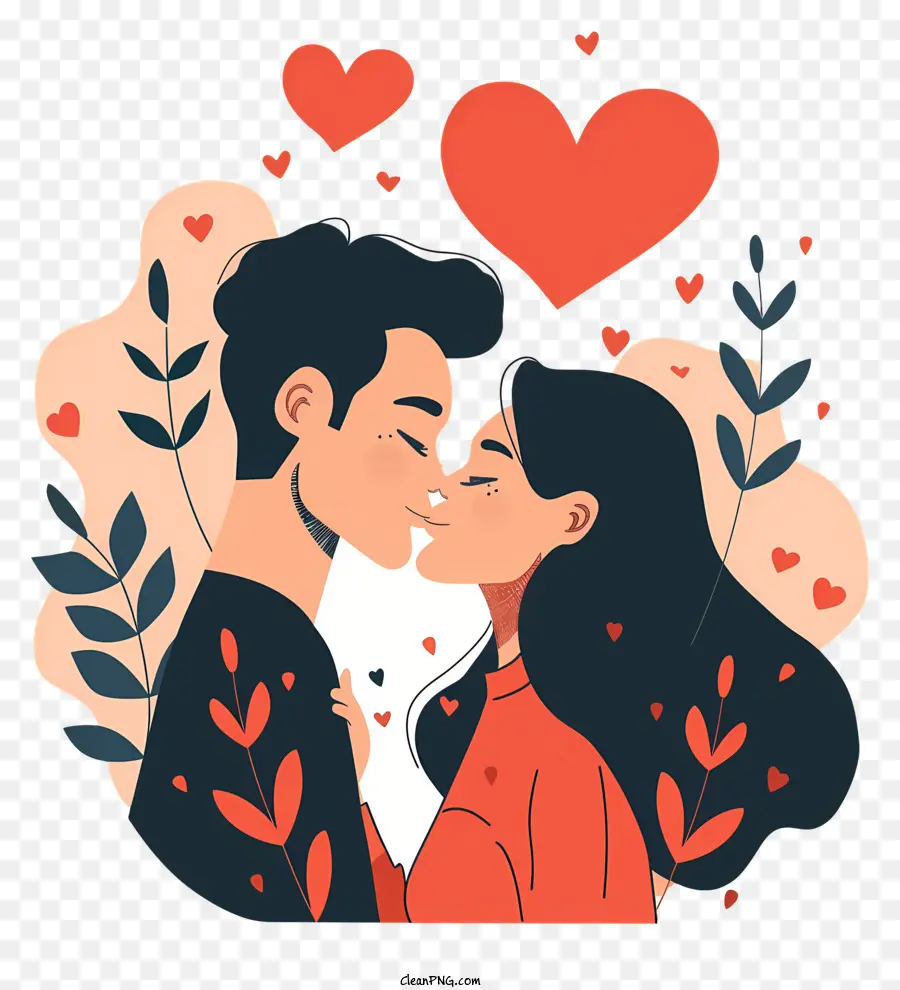 Dia De Los Enamorados，Pareja PNG