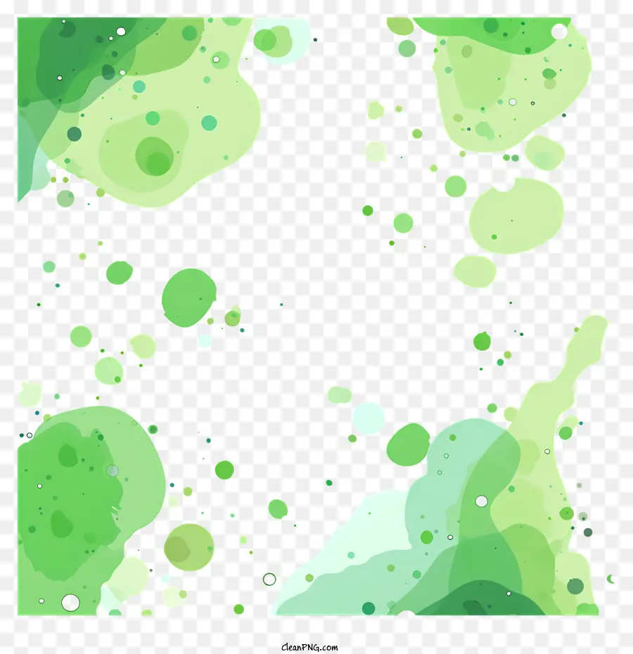 Fondo Verde，El Arte Abstracto PNG