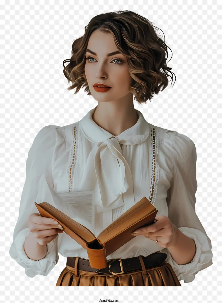 Mujer Leyendo Libro，Mujer Leyendo PNG